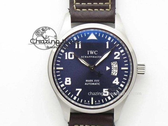 MIROTIME 0709 Practical MARK XVIII ANTOINE DE SAINT EXUPÉRY IW327003 SS MKS 1:1 Best Edition on Brown Leather MIYOTA 7193